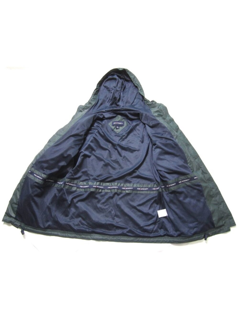 Siemens‎ Corporate Logo Employee Men Hooded Nylon Rain Jacket Sz M Zip (MJ116) - Picture 5 of 10